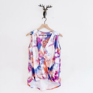 Hippie Guilt Women's Multi-Color Sleeveless Top Size Small NWT